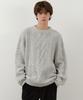 Wednesday Oasis Arden Cable Round Knit_Light Gray(Wc25-Kn91)