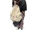 New travel and leisure lightweight large-capacity drawstring bundle backpack travel bag backpack schoolbag daily commute
