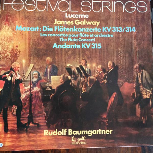 

LP Record FESTIVAL STRINGS LUCERNE JAMES GAL Die Flotenkonzerte KV 313314 And 88248KK Eurodisc Germany Classical Used