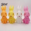 Decompression Squeeze Ball Screaming Rabbit Squeaky Toy with Realistic Sound Soft TPR Fidget for Pinching Stress Relief Pranks Cute Animal-Shaped