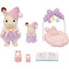 The Lapin Chocolat Sisters' Bedtime - Sylvanian Families - 5806