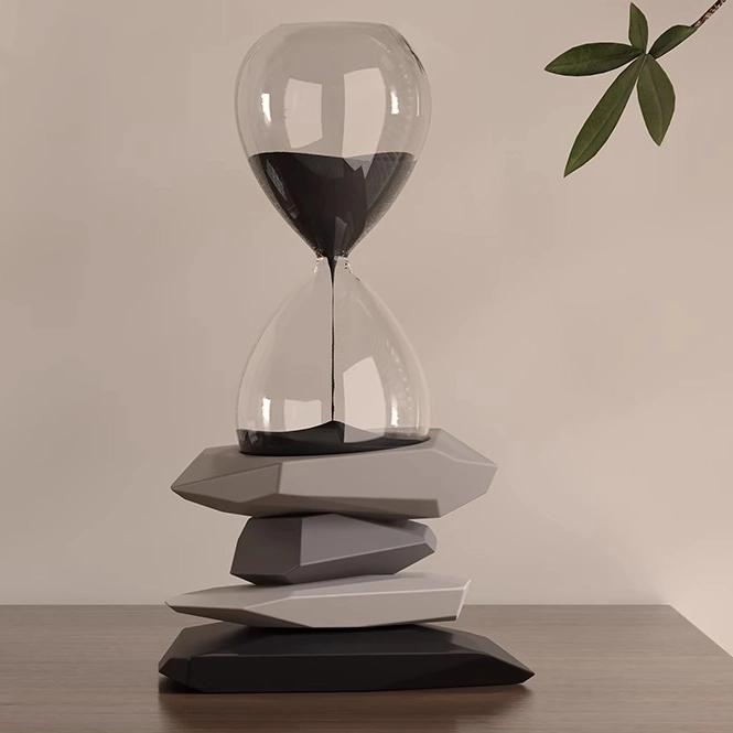 

Современные минималистичные песочные часы, таймер, домашний декор, креативное декоративное изделие для прихожей, уникальный подарок на день рождения ребенку, наклейка на холодильник 11 x 8.5 x 20cm