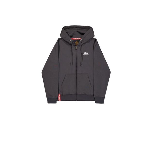 

Толстовка с капюшоном Alpha Industries Basic Small Logo Zip Hoodie EU L