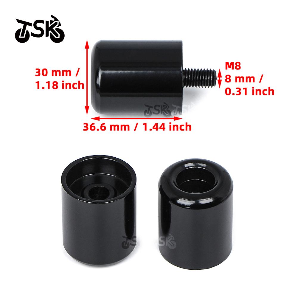 Handle Bar Cap End Plugs Ironwork Handlebar Grips For Kawasaki Ninja400/250/300/650/1000 Z1000 Z400 Z800 Z650 ZX6R/10R/14R 636