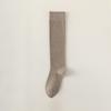 Female Spring and Autumn Pure Cotton Thin Pressure Long Leg Socks