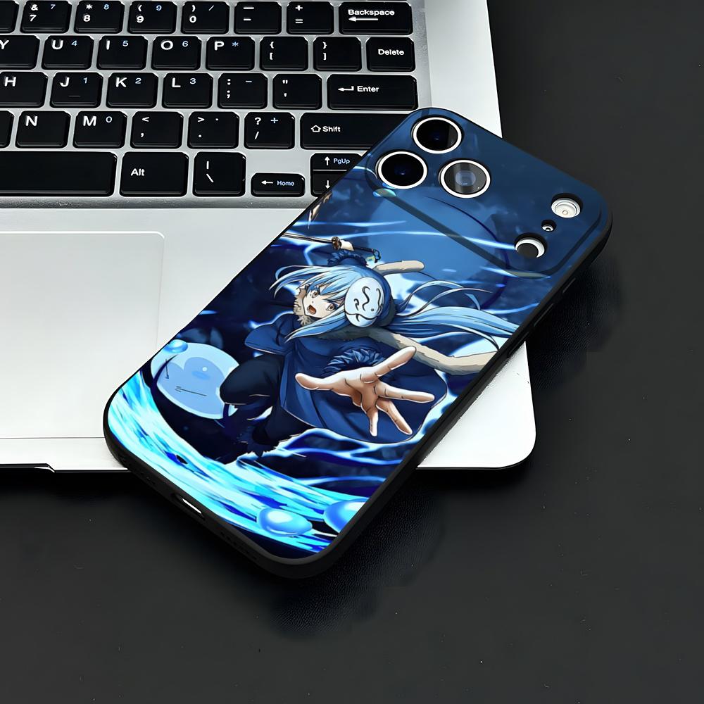 Custodia per Telefono Rimuru Tempest T-Tensei Per IPhone 17 Air 16 E Pro Max 15 14 13 Mini 12 Pro 11 Max Plus Guscio Morbido Nero