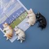 Simulation Cat Resin  Accessories Resin Lazy Cat Miniatures  Home Decor