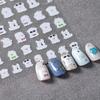 TENSOR 5D Cute Puppy Thin & Tough Nail Art Stickers DP-420