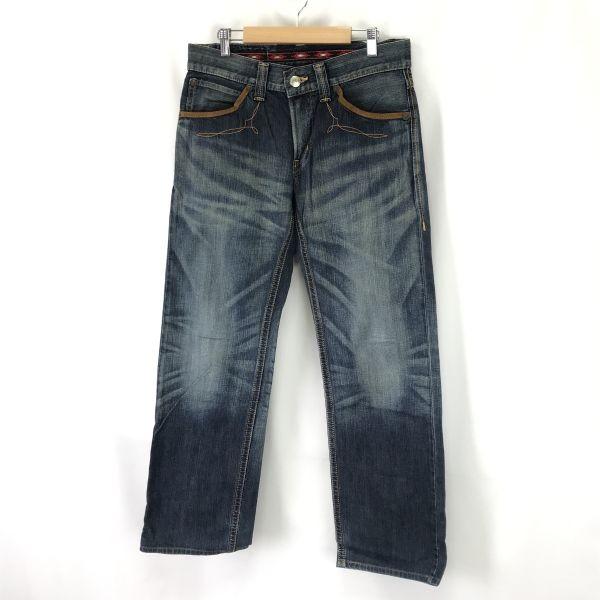 Made in Japan EDWIN 434XVS Exclusive Vintage Western Straight Denim Pants Men W30 L78 cBH617-a(USED)