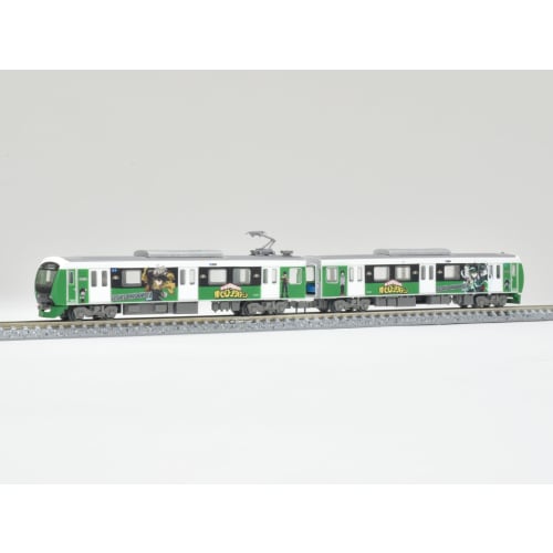 Railway Collection Tetsuro Shizuoka Railway A3000 Series My Hero Academia Izuku Midoriya 2-Car Set Diorama Supplies