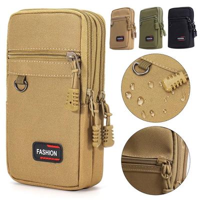 1Pcs Lightweight Belt Waist Bag Wear-resistant Mobile Phone Bag Phone Pouch for Outdoor Camping
