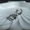 Silver Earrings with Cubic Zirconias, Emallu (60002197)