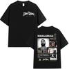 Rapper MALUMA 2024 Album Graphic T Shirt Hip Hop Retro Style Short Sleeve T-shirt Fashion Oversized Cotton Tees Streetwear Unisex