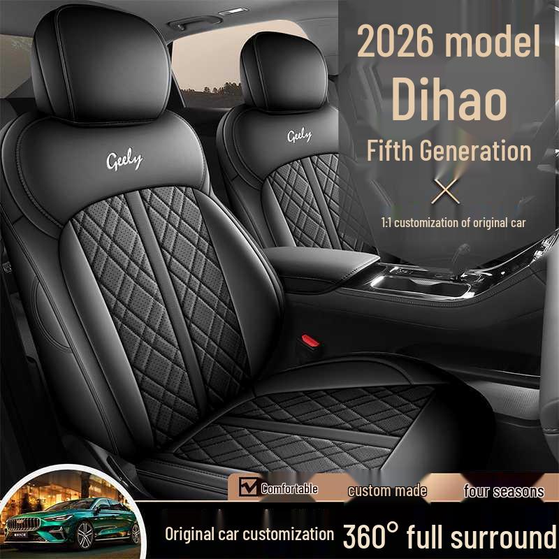 Luxurious All-Season Seat Covers for 2026 Geely Emgrand: Full Coverage, Dedicated Fit.