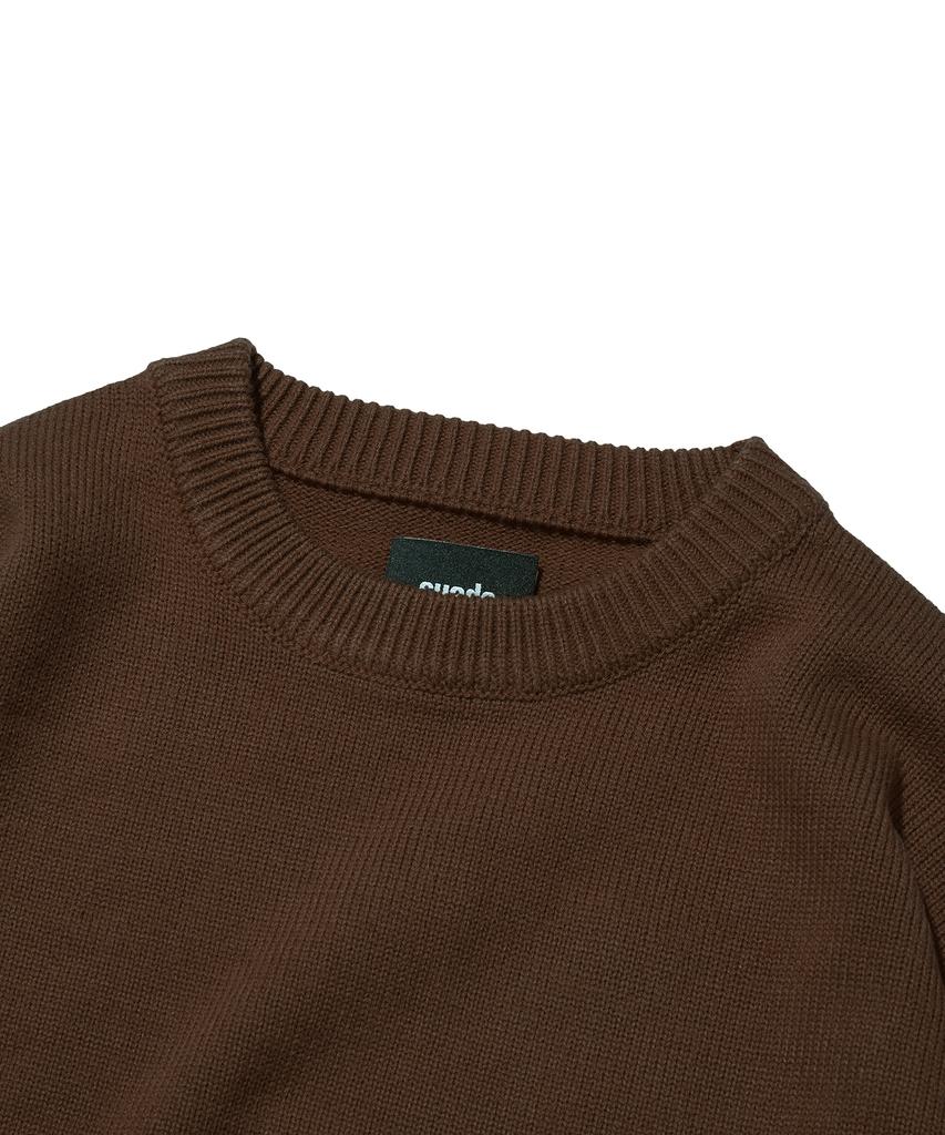 Seuweideu Elbow Skull Knit [Brown]