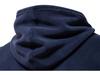 Men's Versatile Zip-Up Stand Collar Fleece Sweatshirt for Autumn/Winter