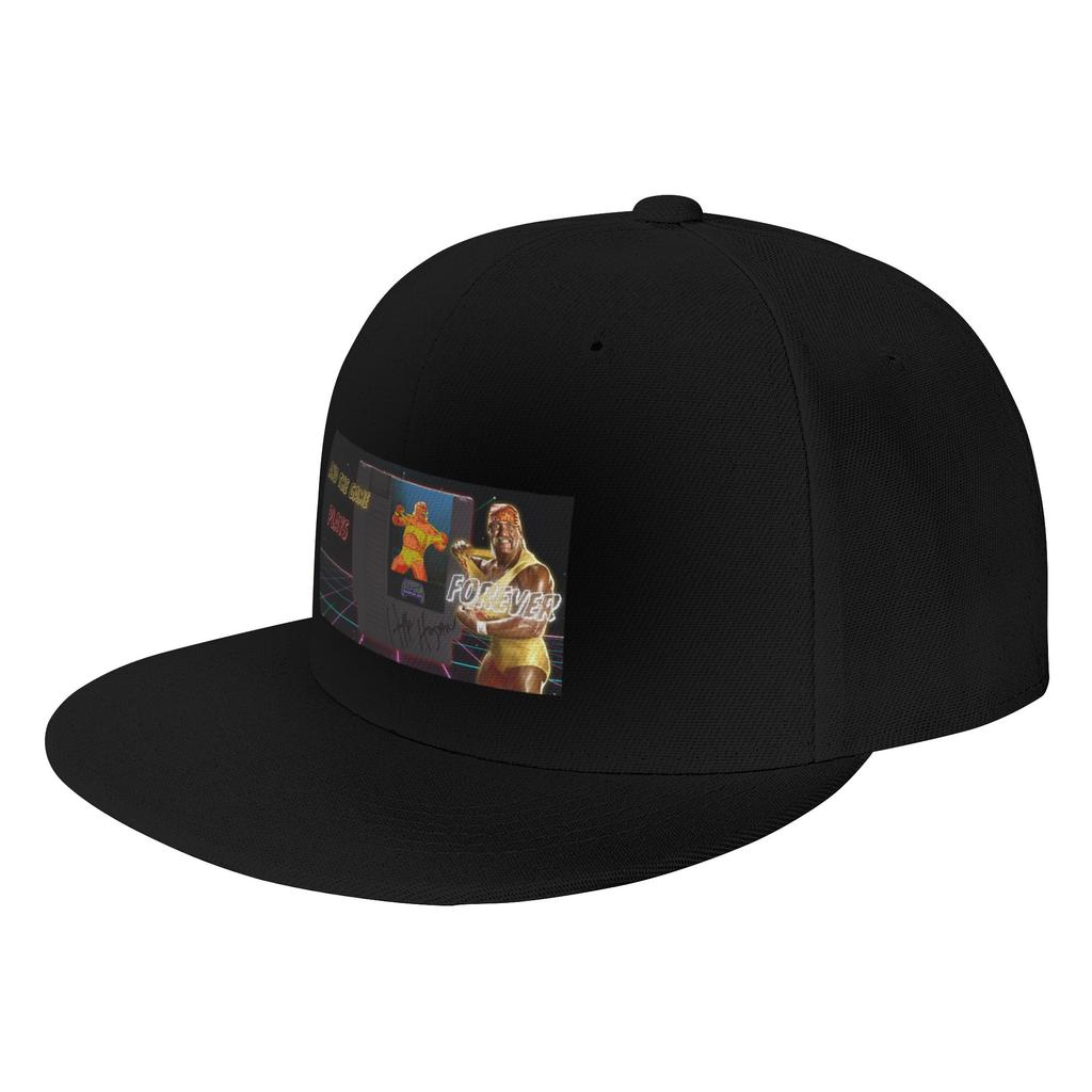 Fashion And The Game Plays Forever SYGU (Hulk Hogan) Flat Brim Sun Hat Denim Street Hat Unisexs Panama Hat
