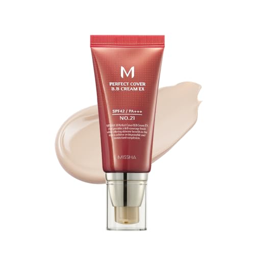 [Official] MISSHA BB Cream EX No. 21 Light Beige [50g] SPF42/PA+++
