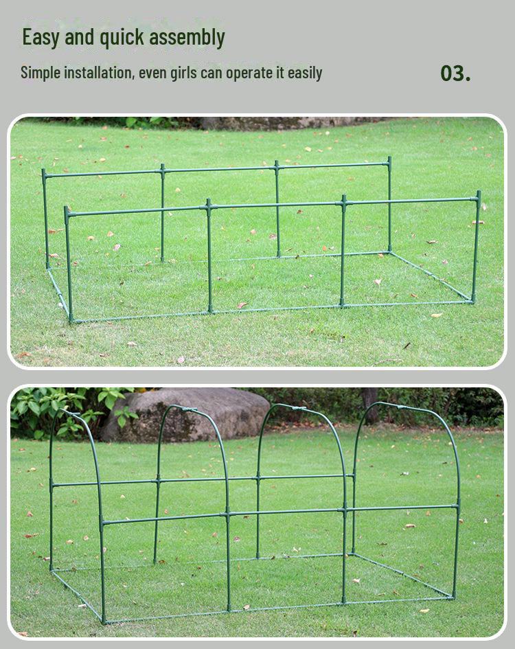 Plant Insulation Shed: Waterproof and Windproof Greenhouse Cover for Balcony Succulents, Winter Weather Protection