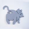 Funny Snack Bread Sealing Clip Novelty Kitchen Gadget Food Storage Accessory Gift Cat Butt Bag Clip For Cat Lovers