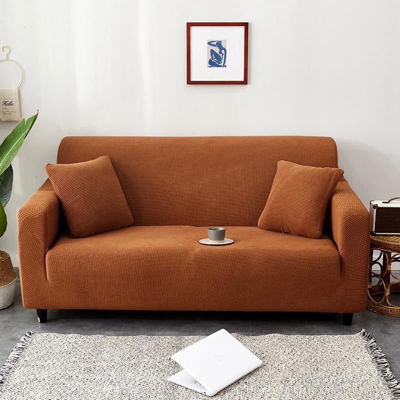 

Эластичный чехол для дивана из кукурузного бархата, утолщенный универсальный универсальный чехол для дивана, полностью покрытый комбинированный диван, полотенце, подушка для дивана 90~140cm