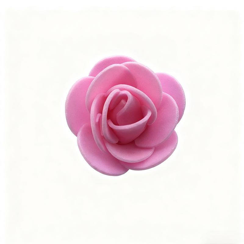 3.5cm PE Foam Rose Flower Material for Wreaths and Foam Bears, Mix Colors Available