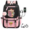 Toy Story 5 Printed Canvas Backpack With Breathable Design For Middle School Students And Travel