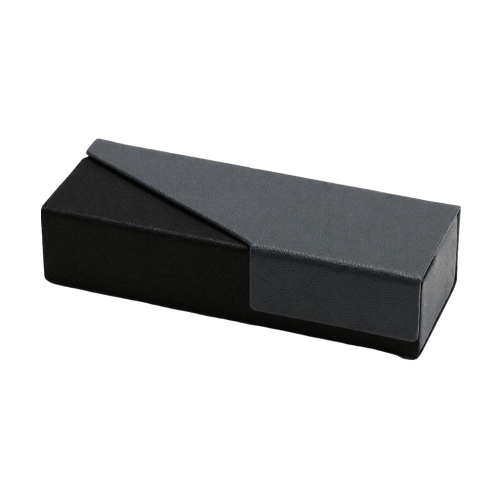Hard Shell Glasses Case Leather Spectacle Case Vintage Eyeglass Box for Women Men