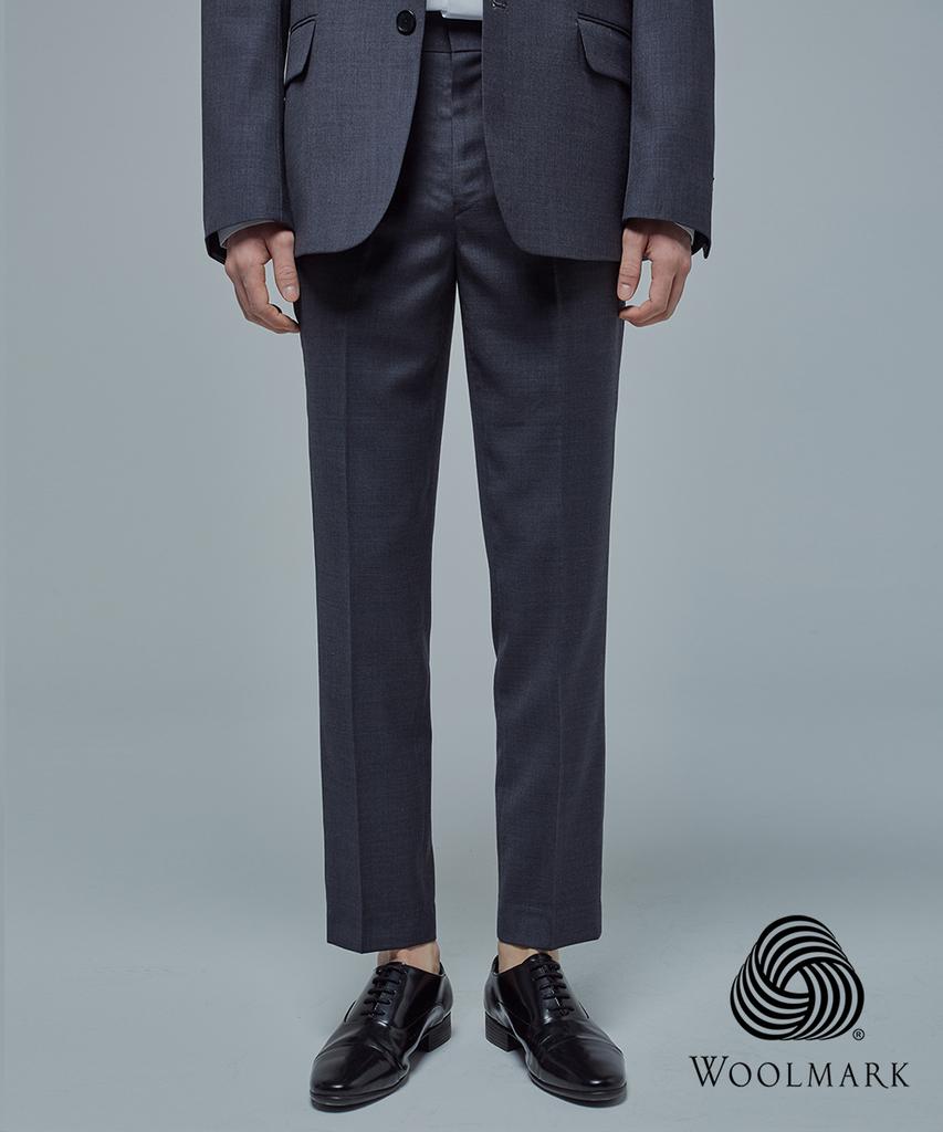 Beoteunseoul Pure Wool 100% Suit Pants (Grey)