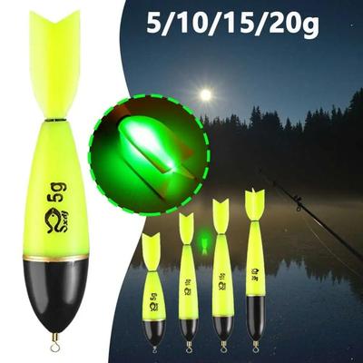 Light Stick Striking Fishing Float Luminous Bobber Durable Fishing Slippery Float  Day and Night