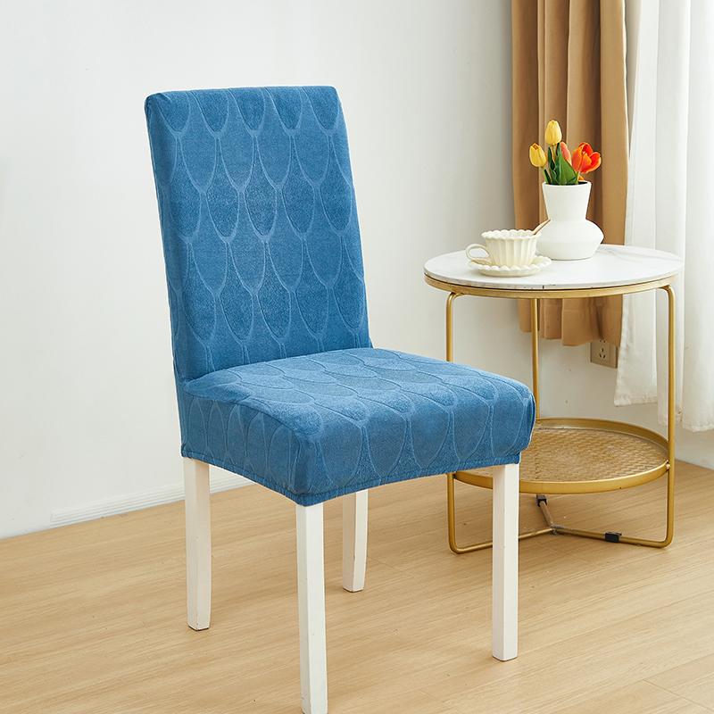 Waterproof Jacquard Dining Chair Covers, Chair Covers For Dining Room Stretch Kitchen Chair Protector Cover, Removable, Washable