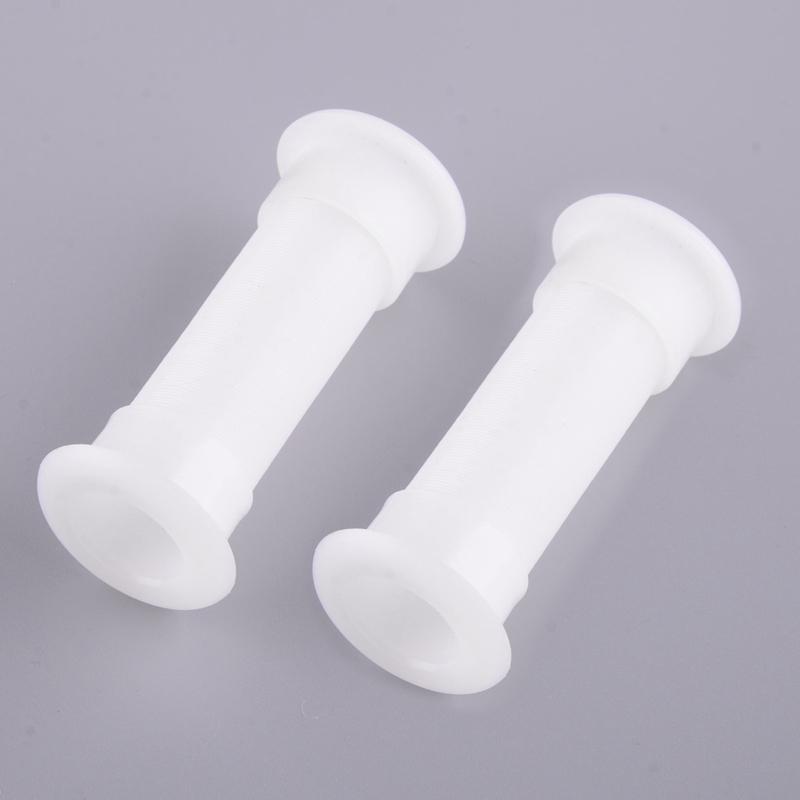 

2Pcs Drain Tube Thru-Hull Fitting for Boat Marine Motorwell Livewell Baitwell White Plastic