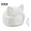 Aquarium Landscaping Decor Shrimp Cave, Cat Head Fish Hideout with Suction Breeding Box Cup, Decorative Cave for Betta Tanks Hiding