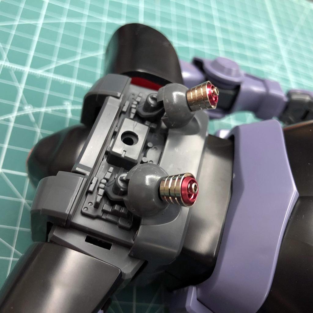 MG Mobile Suit Gundam Rick und Dowadge Modifikation Metall-Vernier-Set 1/100 Dom, Dom, (Dom) [Gebraucht]