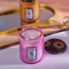 Embossed Glass Cup Aromatherapy Candle Gift Set - Smokeless & Creative Festival Souvenir