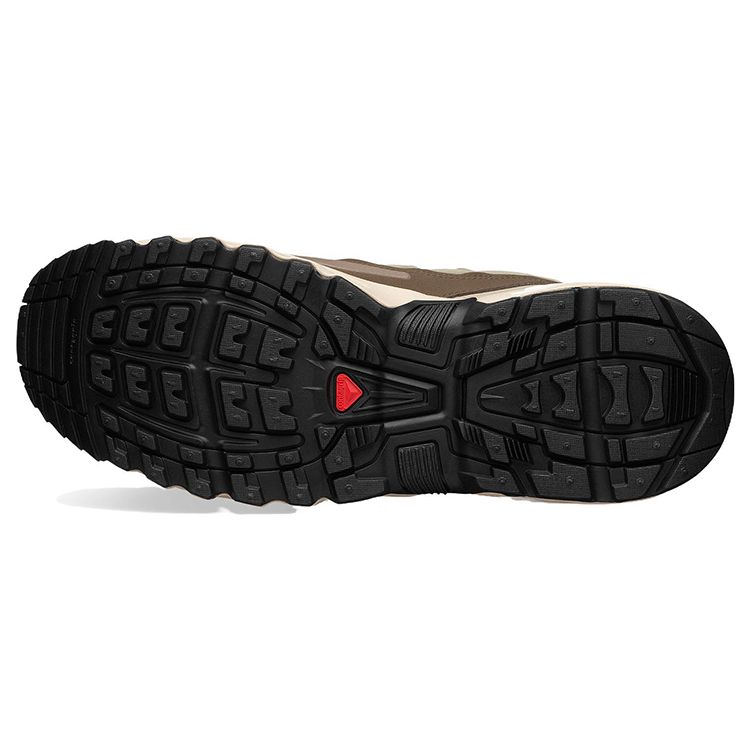 Salomon Acs + Cswp Comfortable Non-Slip Low-Top Outdoor Functional Shoes Unisex Shoes Gray Brown 473079