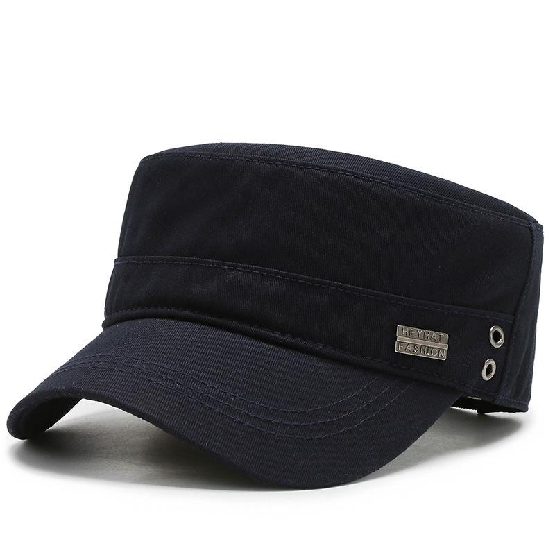 Hat Flat Top Outdoor Men's Long Strip Flat Top Casual Flat Top Hat Outdoor Men's Hat Flat Top Hat New Long Strip Flat