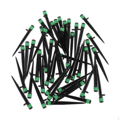 50 Degree Irrigation Dripper System Round Watering Sprinkler 4/7mm Tube PE Pipe Drip