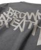 BROWNBREATH Tag Pigment Longsleeve - Charcoal
