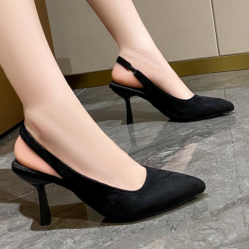 Fashion New Autumn Women's Shoes Fashion Women's Pumps Pointed Toe High Heels Shallow Women's Sandals Shoes for Women Zapatos Mujer