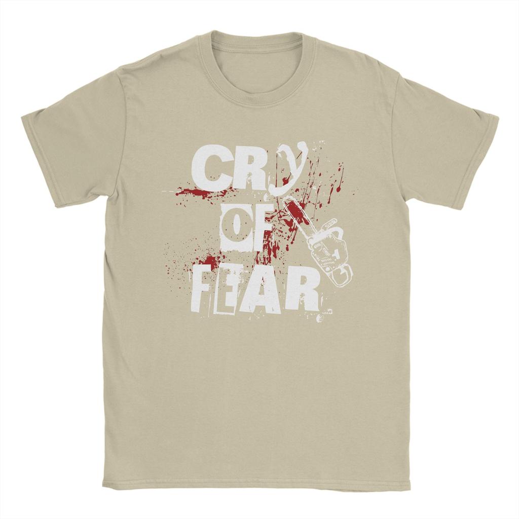 Graphic Printed Simon Henriksson Cry of Fear  T Shirt For Unisex  Pure Cotton Tshirts Short Sleeve Clothing