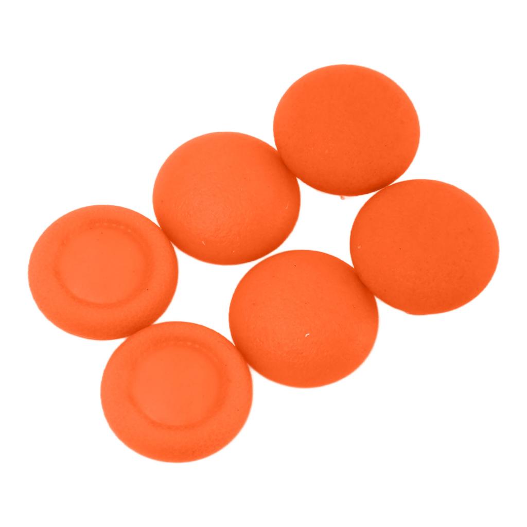 3D Joystick Button Cover 6 in 1 Prevent Slip Replacement Thumb Grips for PS5 Elite Controller