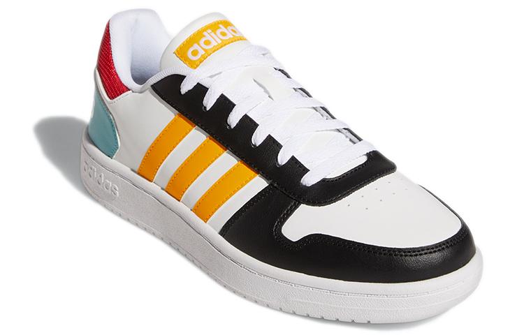 adidas Hoops 2.0 'White Black Yellow' GY5899