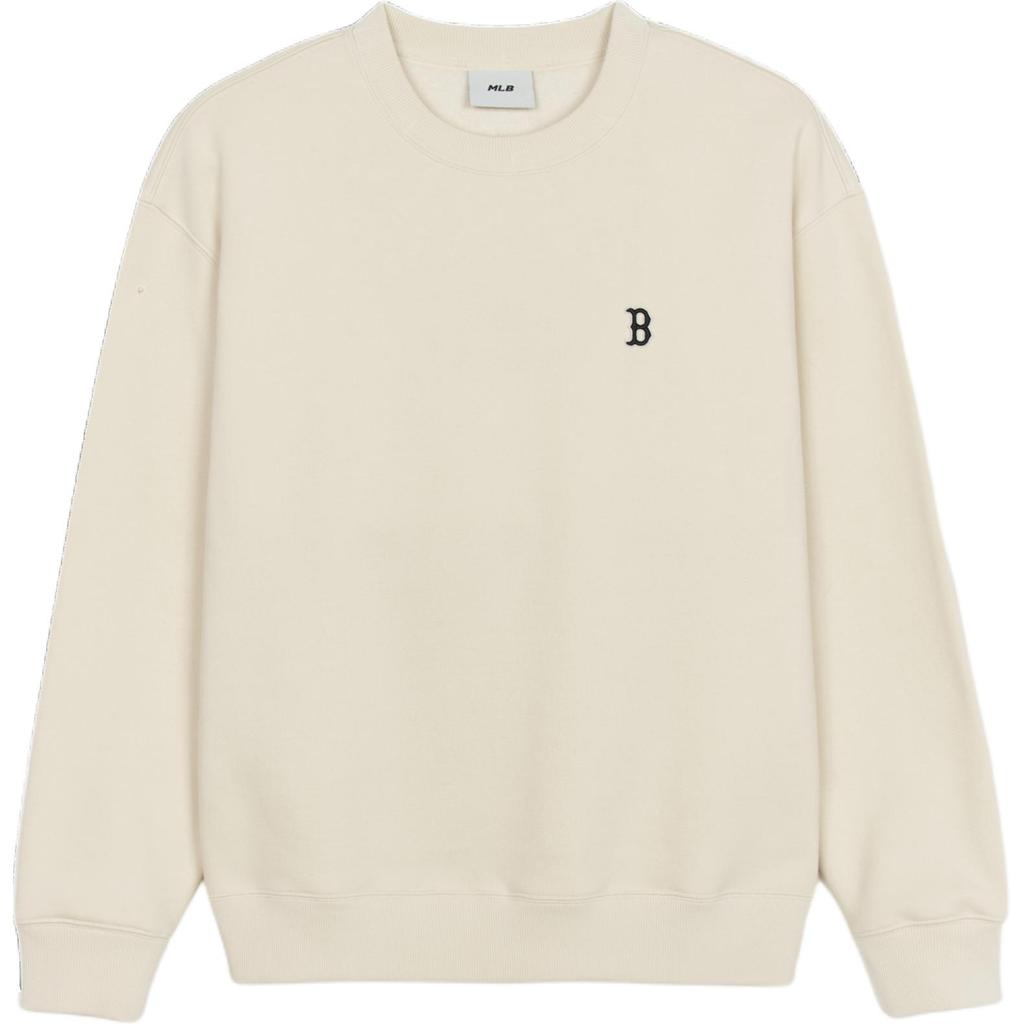 New MLB Boston Red Sox Sweatshirt Unisex Dark Cream 3AMTB0646-43CRD