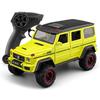 Chezhi1:24 G-Class Remote Control Sound and Light Alloy Car Model Children's Birthday Gift Ornament Collectible Toys for Gift