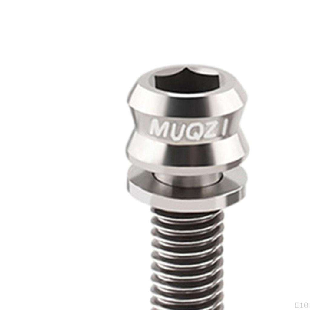2 Set Bicycle Carbon Nuts, Durable Premium Mounting Accessories for Mountain Bikes