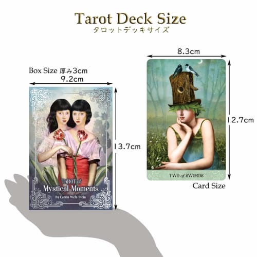 Tarot of Mystical Moments Rider-Waite Edition, Popular with Beginners (Includes Japanese Instructions and Special Hard Case) Tarot of Mystical Moments