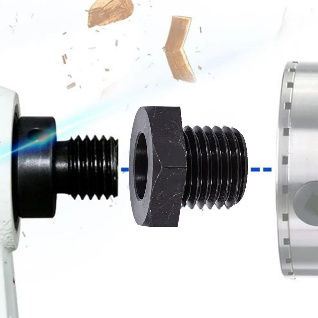High Wear Resistance Chuck Adapter Adapter Colour Black High Rigidity Outer Inch TPI Quantity PC Specifications