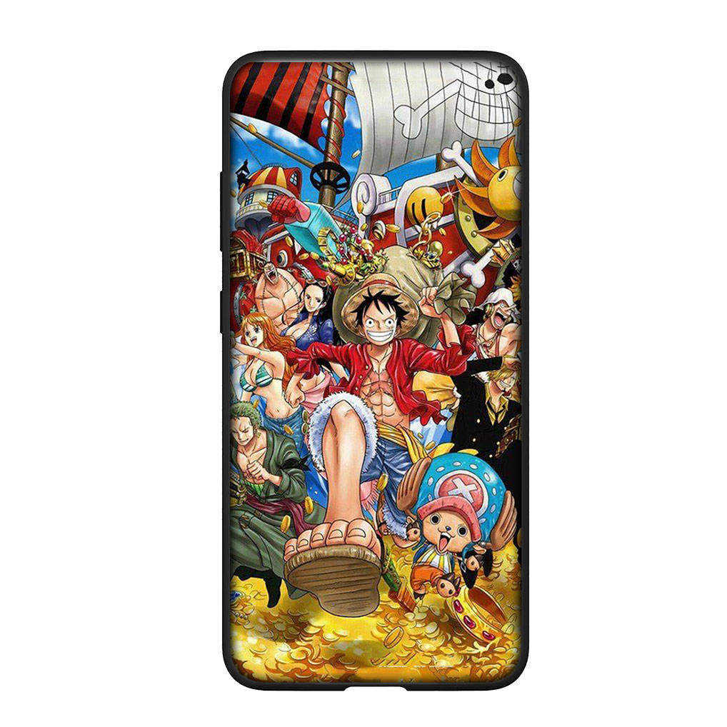 For Samsung Galaxy S24 S23 iPhone 16 15 14 Xiaomi Redmi Note 13 12 11 10 8 Plus 9 Pro Max X XR Phone Case Anime Nami One Piece Luffy OPPO Huawei Cover