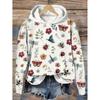 Womens Oversized Crewneck Sweatshirt With 3D Dog Print Christmas Collection